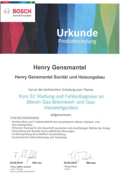urkunde-wartung